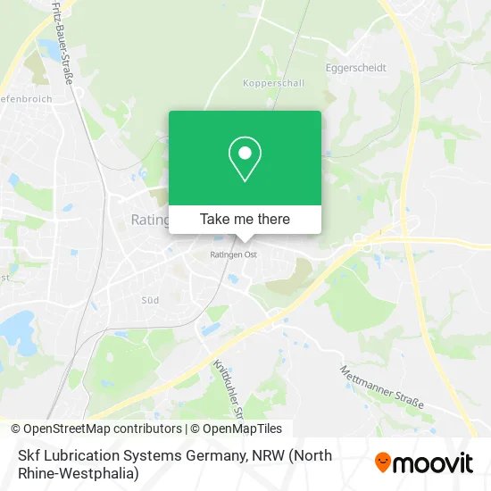 Карта Skf Lubrication Systems Germany