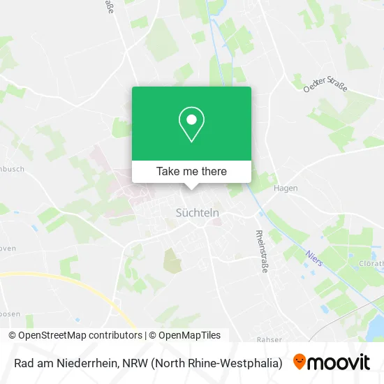 Карта Rad am Niederrhein