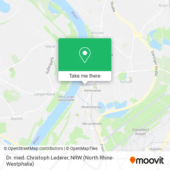 Карта Dr. med. Christoph Lederer