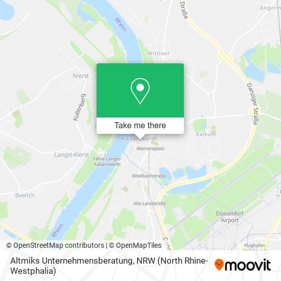 Altmiks Unternehmensberatung map