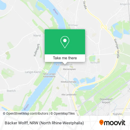 Карта Bäcker Wolff