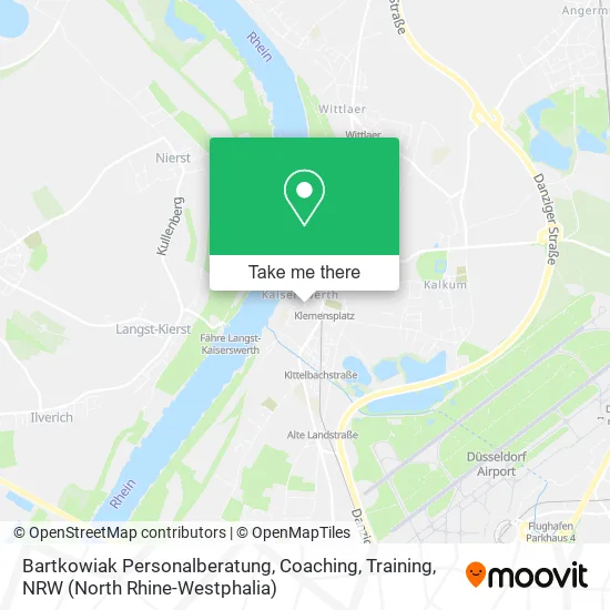 Карта Bartkowiak Personalberatung, Coaching, Training