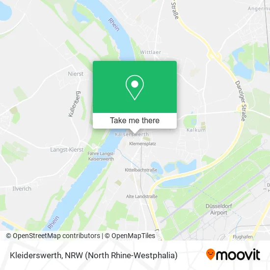 Карта Kleiderswerth
