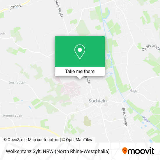 Карта Wolkentanz Sylt