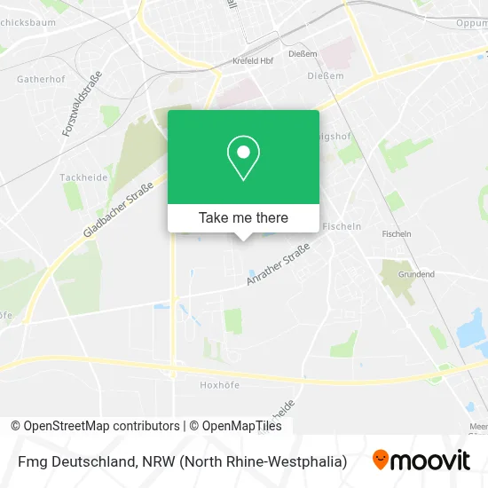 Fmg Deutschland map