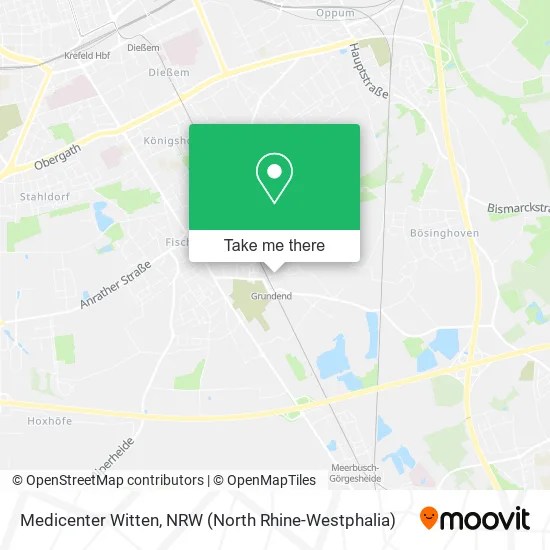 Карта Medicenter Witten