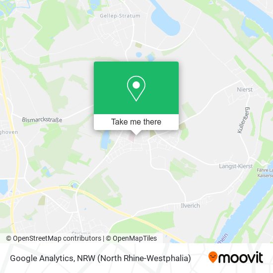 Google Analytics map