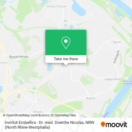 Карта Institut Embellira - Dr. med. Doerthe Nicolas
