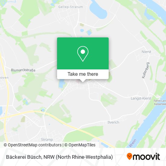 Bäckerei Büsch map