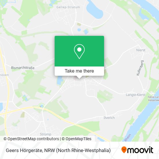 Geers Hörgeräte map