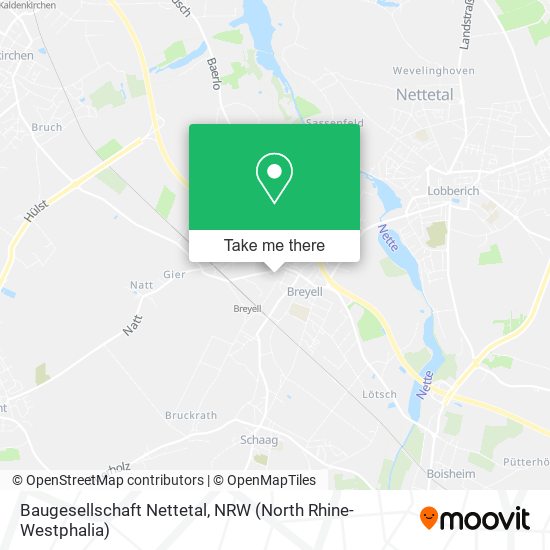 Baugesellschaft Nettetal map