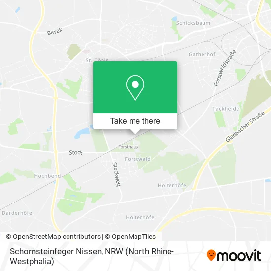 Карта Schornsteinfeger Nissen