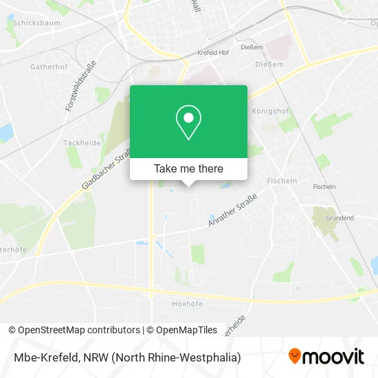 Карта Mbe-Krefeld