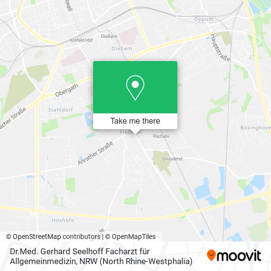 Dr.Med. Gerhard Seelhoff Facharzt für Allgemeinmedizin map