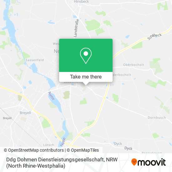 Ddg Dohmen Dienstleistungsgesellschaft map