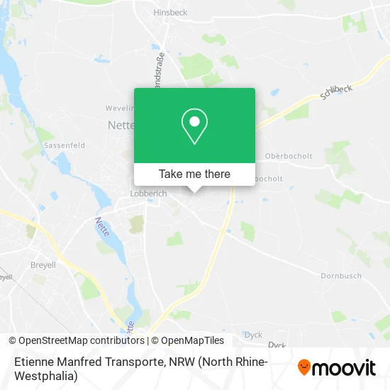 Карта Etienne Manfred Transporte