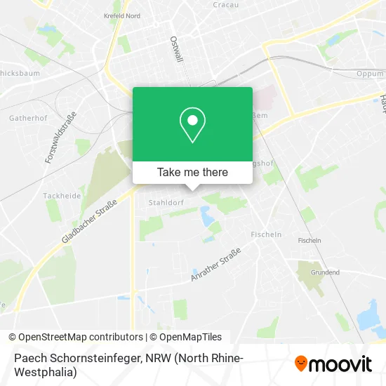 Карта Paech Schornsteinfeger