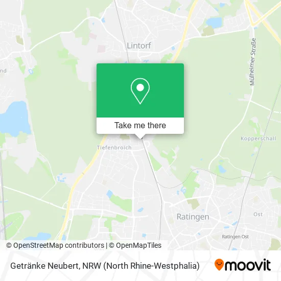 Карта Getränke Neubert