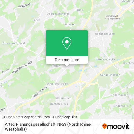 Карта Artec Planungsgesellschaft