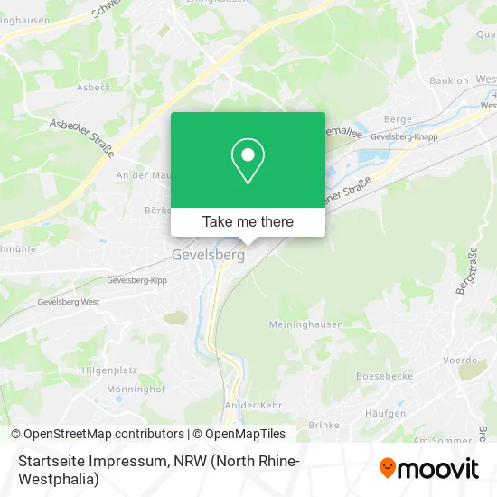 Startseite Impressum map