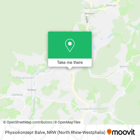 Карта Physiokonzept Balve