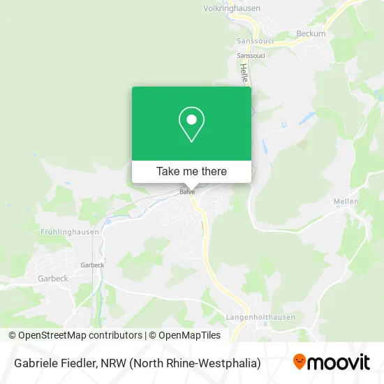 Gabriele Fiedler map