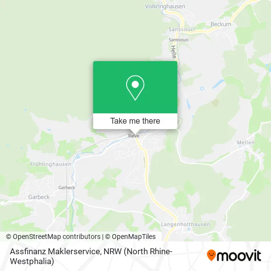 Карта Assfinanz Maklerservice