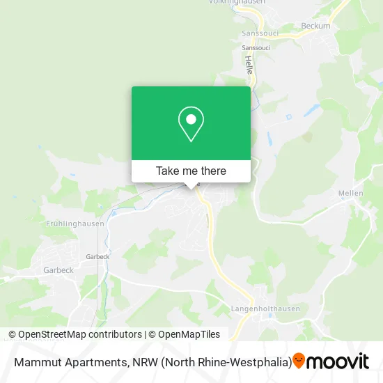 Mammut Apartments map