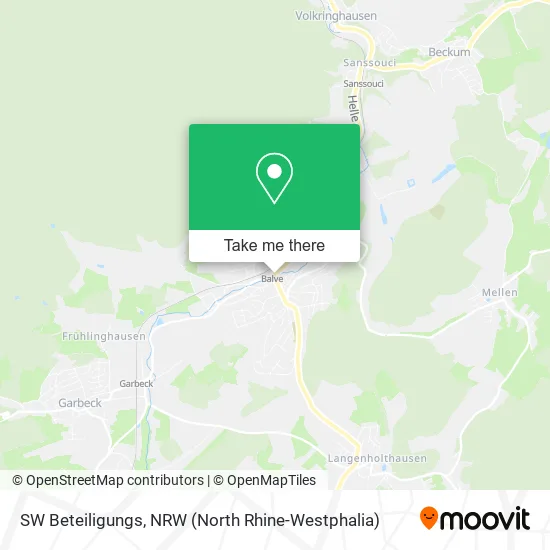 Карта SW Beteiligungs