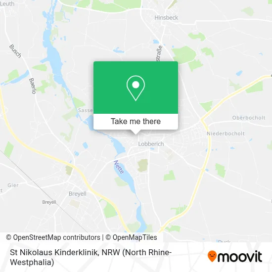 St Nikolaus Kinderklinik map