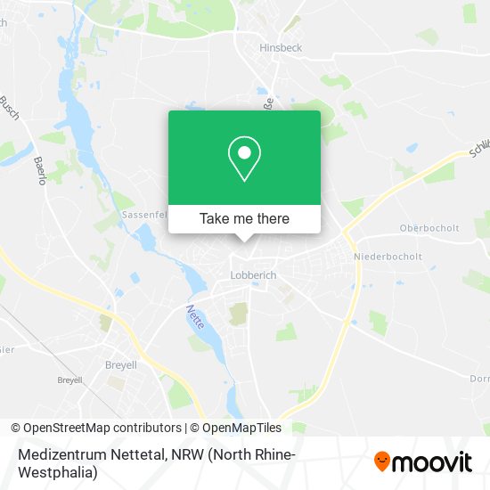 Medizentrum Nettetal map