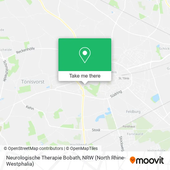 Карта Neurologische Therapie Bobath