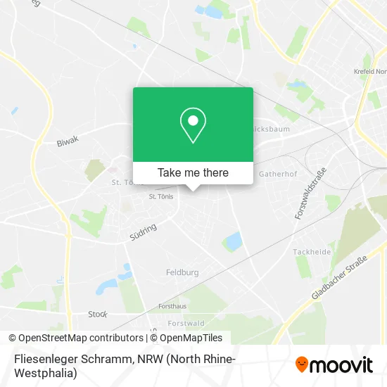 Карта Fliesenleger Schramm