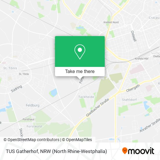 TUS Gatherhof map