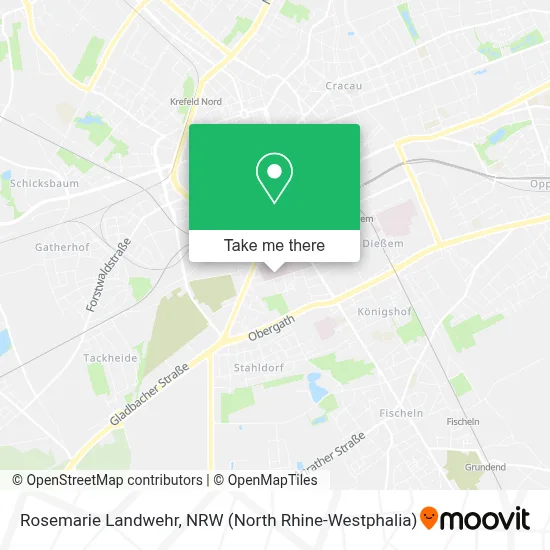 Rosemarie Landwehr map