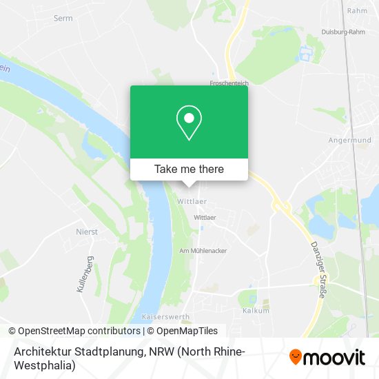 Architektur Stadtplanung map