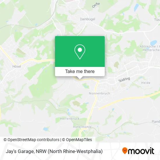 Карта Jay's Garage