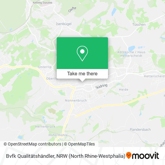 Bvfk Qualitätshändler map