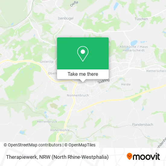 Карта Therapiewerk