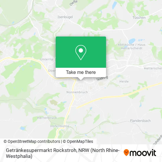 Карта Getränkesupermarkt Rockstroh