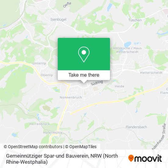 Gemeinnütziger Spar-und Bauverein map