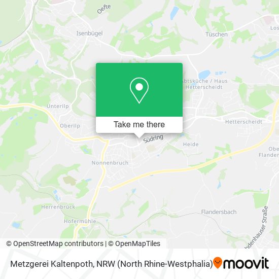 Metzgerei Kaltenpoth map