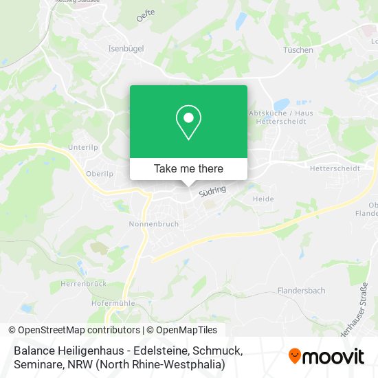 Balance Heiligenhaus - Edelsteine, Schmuck, Seminare map