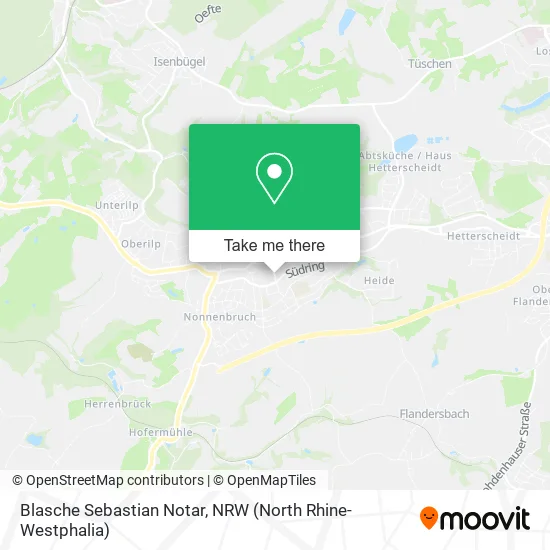 Карта Blasche Sebastian Notar