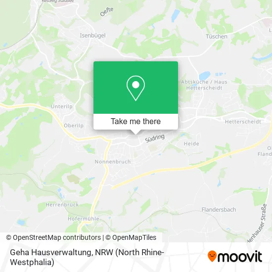 Карта Geha Hausverwaltung
