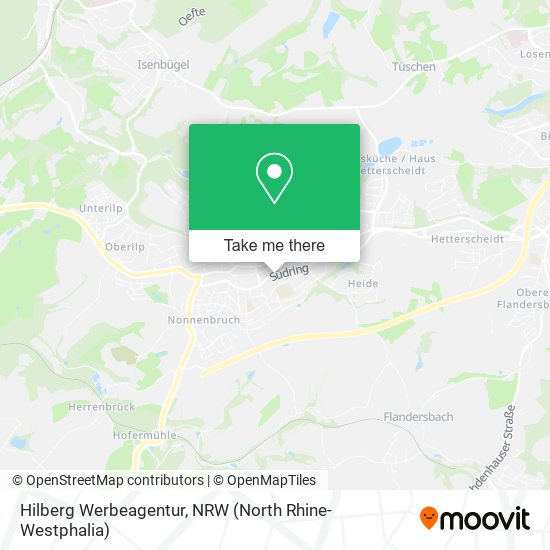 Hilberg Werbeagentur map