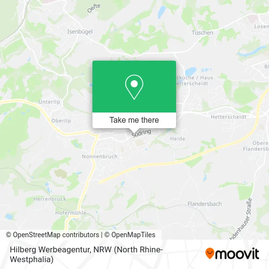 Hilberg Werbeagentur map