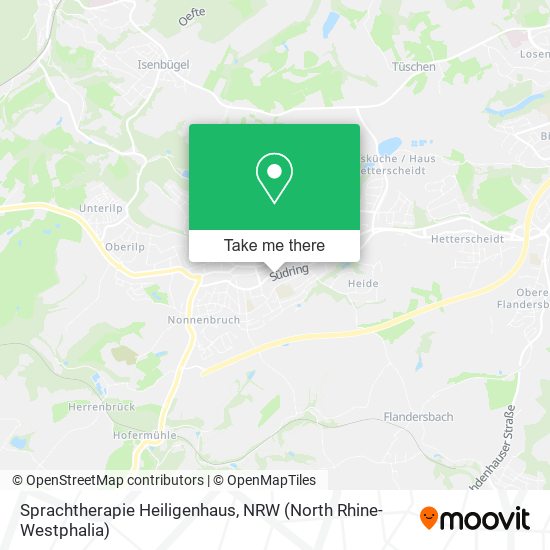 Sprachtherapie Heiligenhaus map
