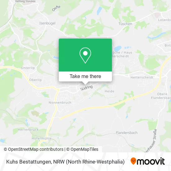 Kuhs Bestattungen map