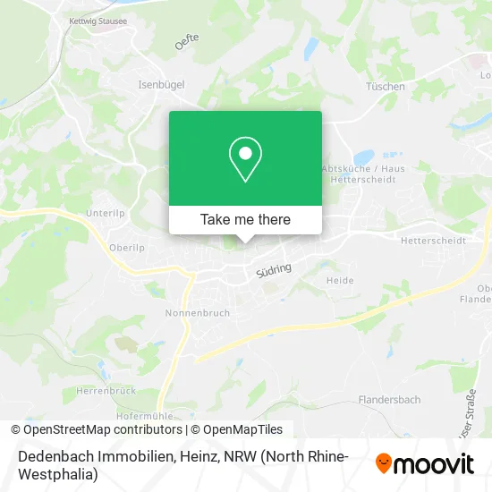 Карта Dedenbach Immobilien, Heinz